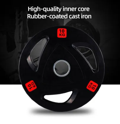 Weightlifting Barbell Bumper Plates for Fitness and Strength Training