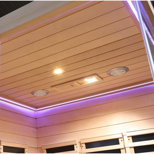 Far infrared sauna room for 2 person