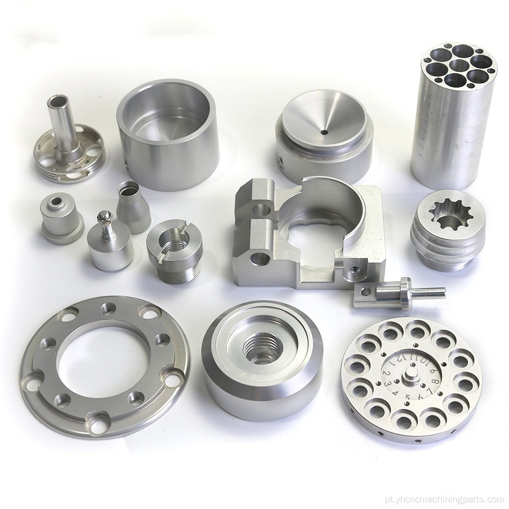 Personalização de peças de usinagem de alumínio CNC de precisão