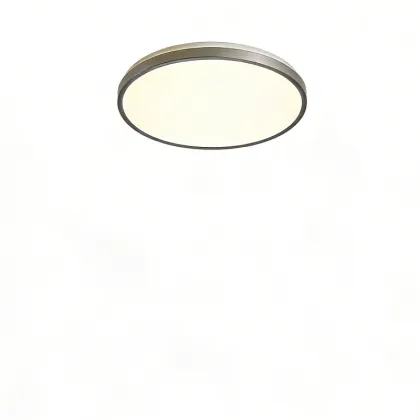 Ceiling-mounted lighting with gentle glow