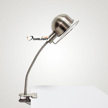 Silver Hose Clamp Table Lamp