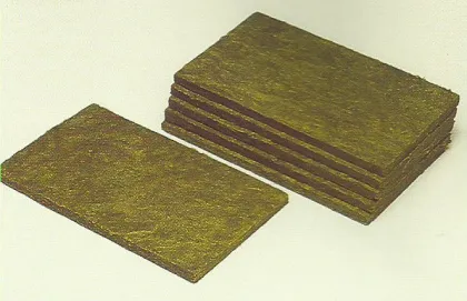 Sound Absorption Rockwool Fire Insulation Dark Board