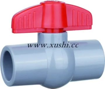 plastic plain PVC ball  valves