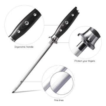 SHAN ZU 20CM Professional Knife Sharpener for Stainless Steel Kitchen Knives
