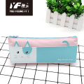 Pencil Case Large Capacity Cute cat face oxford cloth pencil case Manufactory