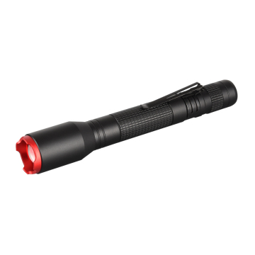 250 Lumen High Power LED Zoom Tactical Flashlight with AA Dry Battery