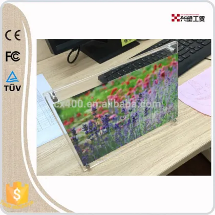 crystal acrylic picture frame