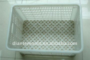 Plastic crate turnover box mold