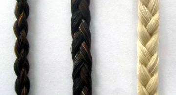 kinds of horse hair braids