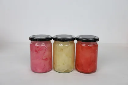 PICKLED SUSHI GINGER PINK PICKLED SUSHI GINGER WHITE