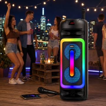 Parti Etkinlikleri için Uzun Ömürlü Kablosuz RGB Hoparlör