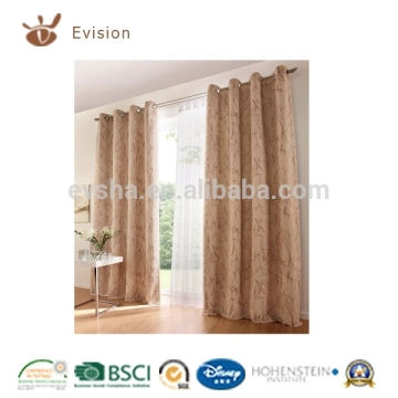 curtains for the living room 2015 new design 100%polyester curtain ,blackout curtain,window curtain with various colour