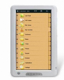 7inch E-book with 4GB