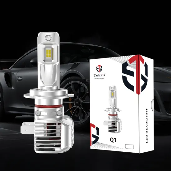 2024 Q Series High-Power LED Headlight Bulbs: 9005, 9006, H4, H7, 6000lm & 8000lm Brightness, 40W & 4000LM, 6000K White Car Headlamp