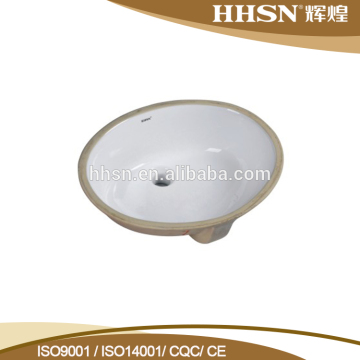 HS2602 Solid Surface Under Counter Round Ceraimc Bathroom Sink