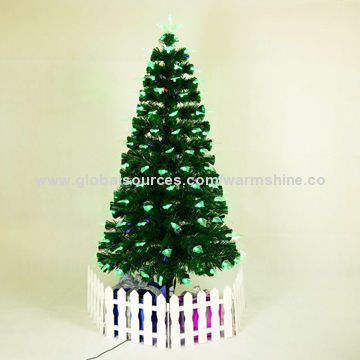 Home Decoration Fiber-optic Christmas Tree with 110-240V AC Input Voltage