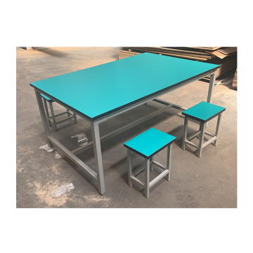 Προσαρμοσμένη αντι-στατική ESD Workbench για συσκευασία γραμμής συναρμολόγησης