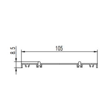 bathroom sanitary ware aluminum profile extrusion dies