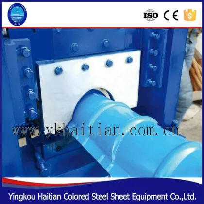 High speed ridge cap tile making roll machine building construction