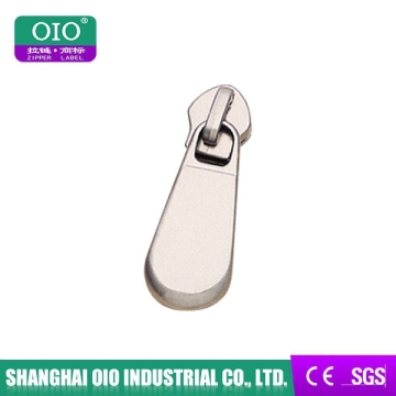 2015 Fancy zipper sliders zinc alloy metal zipper slider with pull logo zipper slider for garments & handbags