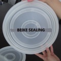 FDA USP Approved Clear Silicone Rubber Seal för burkar
