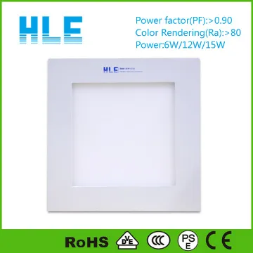 Ultra thin white squre LED panel light /panel lamp 3 years warranty