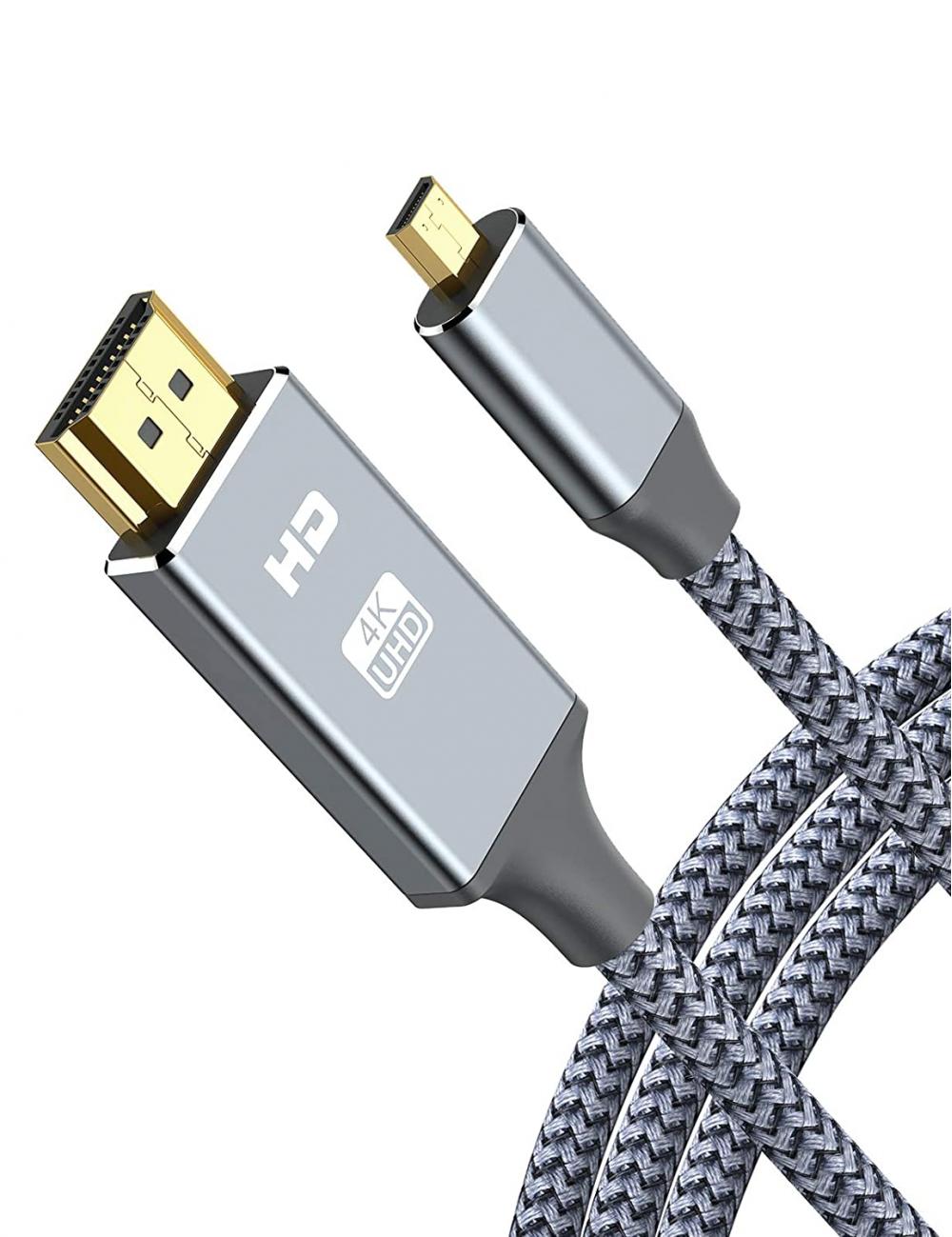 UCOAX 4K Micro HDMI إلى كابل HDMI