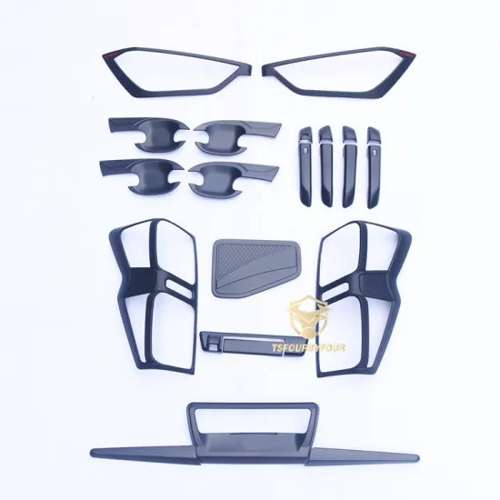 2020-2021 Dmax Pickup Car Exterior Body Kit - Headlight & Tail Light Cover Protection Set