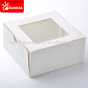 Food and freezer safe cake boxes