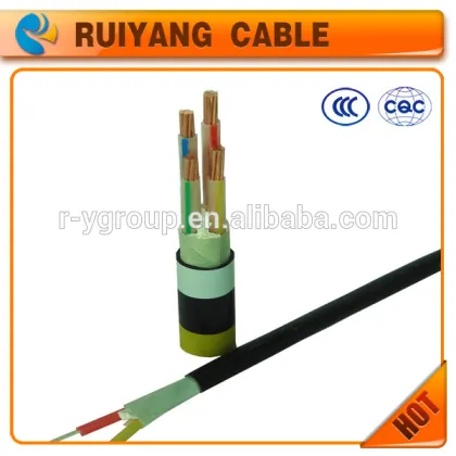 Low smoke zero halogen flame retardant wire