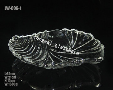 Sea Snail Glass Plate (LW-C06-1)