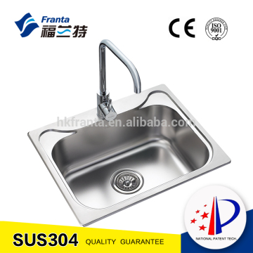 Model 18330 stainless steel countertop laundry sink