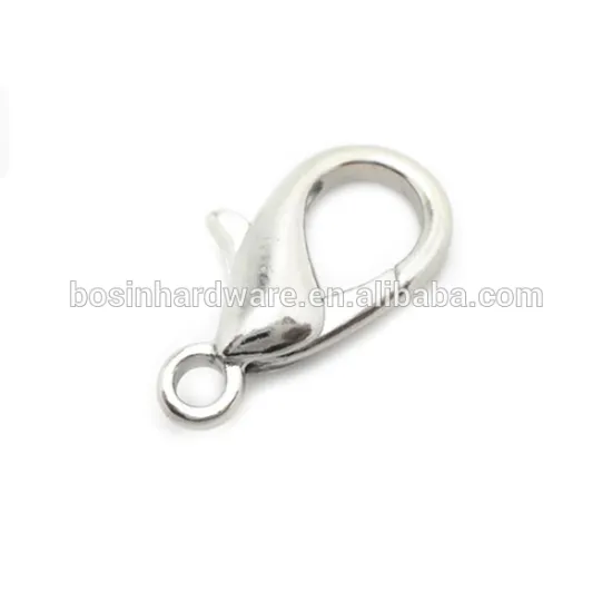 Fashion High Quality Metal 316L Stainless Steel Lobster Clasps