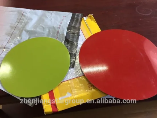 color aluminum disc, painting aluminum disc, painting Disque en aluminium