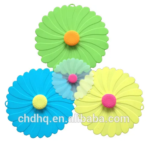 Hot Sell Flower Shape Silicone Pot Cover