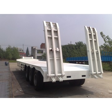 3 axles FUWA Brand flat bed semi trailers