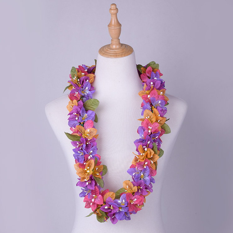 Kn Hl013 2 Bougainvillea Leis