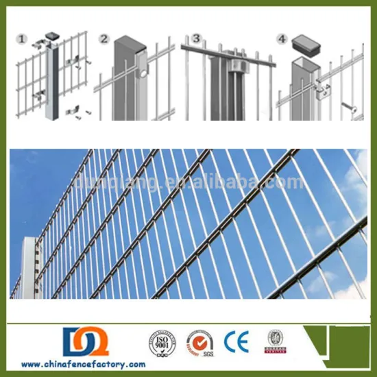 Anping factory provide cheap high quality double weft wire fence