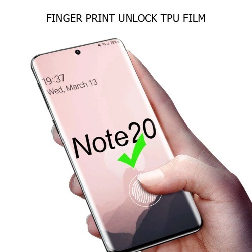 Samsung Galaxy Note 20 Hydrogel Screen Protector
