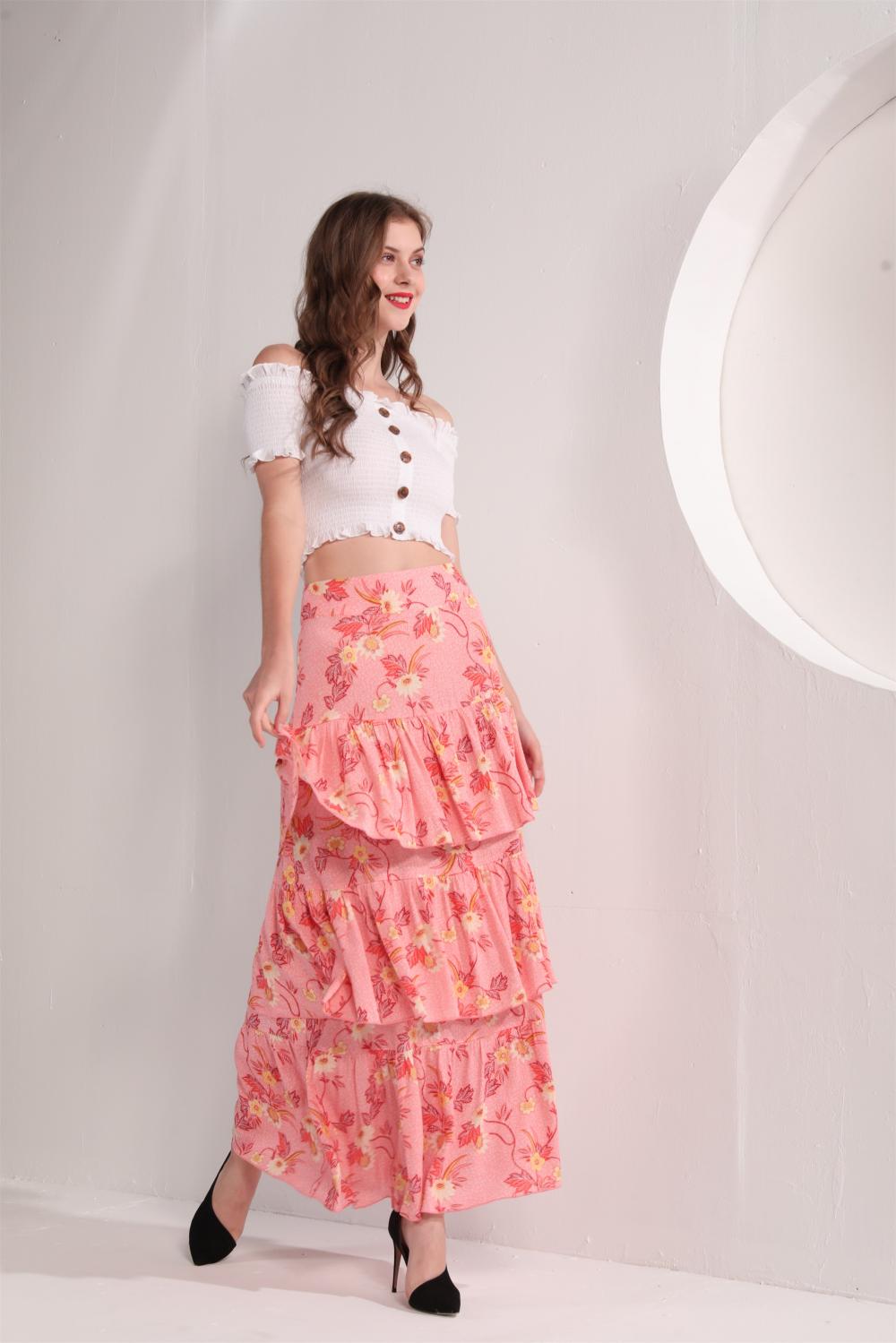 Women's Summer Long Maxi Skirt