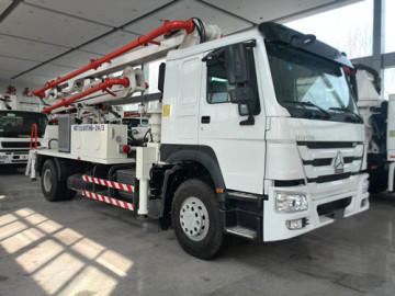 24m truck-mounted concrete pump
