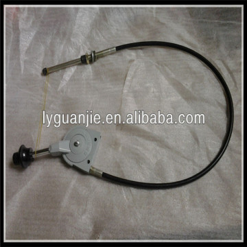GJ1103A mini excavator throttle control cable with lever
