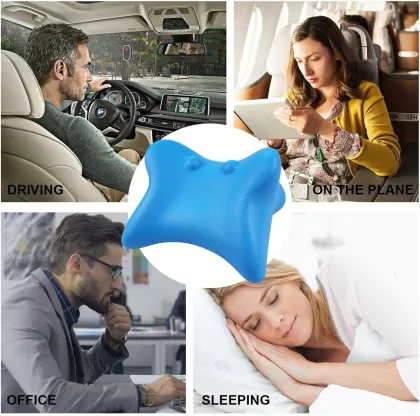 Custom Logo Traction Chiropractic Pillow: Effective Pain Relief for Neck and Shoulder, Cervical Traction Device & Neck Stretcher