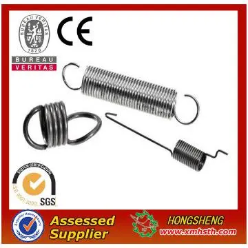 Long Hook Galvanized Helical Tension Spring