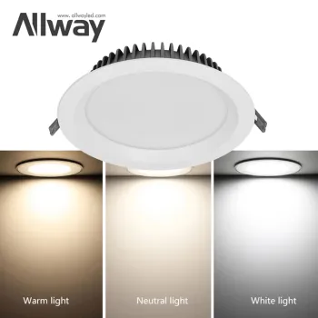 ALLWAY 2-Year Warranty LED Downlight Panel Lights: 3W, 5W, 7W, 9W, 12W, 20W, 30W High-Quality Spotlights