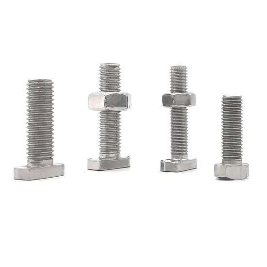 Stainless Steel Fastener T Hex Flange Allen Carriage U Hexagon Bolt and Nut