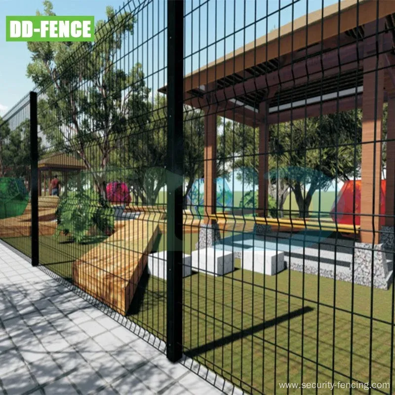 Welded Wire Mesh Metal Fence for Garden