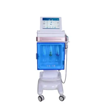 Water oxygen skin rejuvenation rf ultrasonic aqua peel facial machine