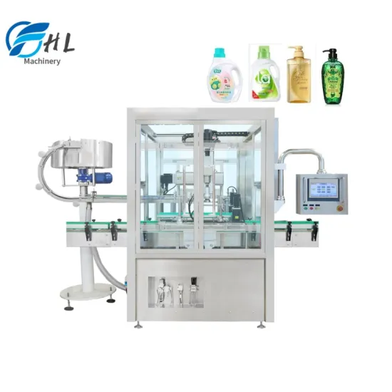 High Precision Automatic Linear Servo Motor Capping Machine for PET Bottles
