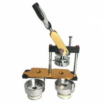 44mm Button Badge Machine with Pin Back